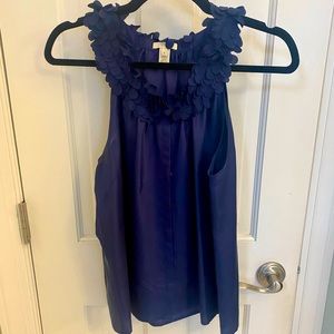 J. Crew Silk Halter Blouse